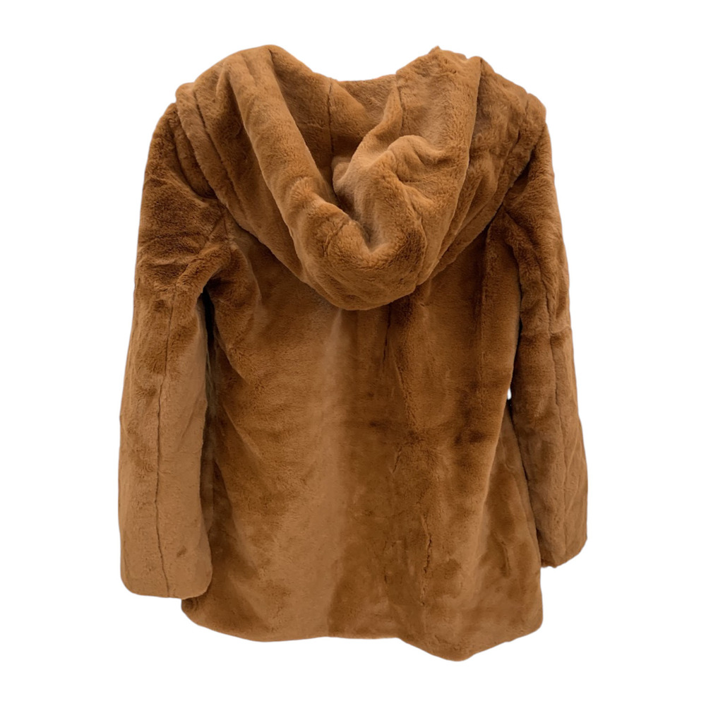 NVLT Multicolor Faux Fur Jacket Brown - Regular - Picture 2 of 2